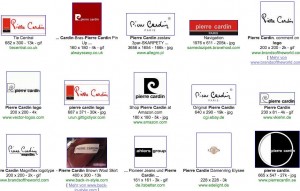 Pierre Cardin Logos (Google Search)