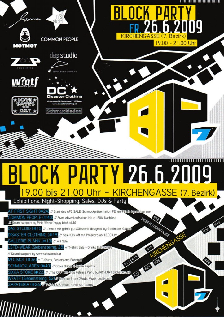 Blockparty Flyer